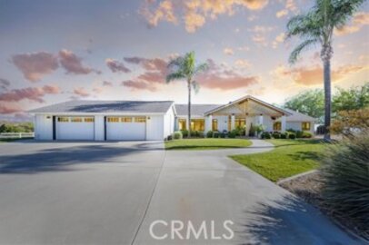 Fabulous Wine Country Single Family Residence Located at 36644 Summitville Street was Just Sold