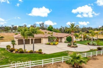 Spectacular Newly Listed Wine Country Single Family Residence Located at 39415 Calle Anita
