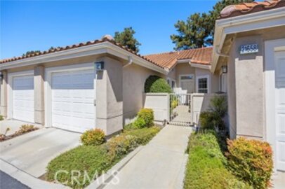 Fabulous Newly Listed Palmia Courts 2 Condominium Located at 21658 Paseo Maravia
