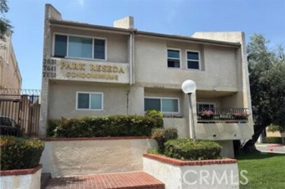 Marvelous Newly Listed Park Reseda Condominium Located at 7651 Reseda #12