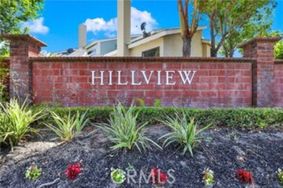 Gorgeous Hillview Condominium Located at 21231 Serra Vista #37 was Just Sold