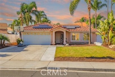 Amazing Menifee Lakes Single Family Residence Located at 29863 Camino Cristal was Just Sold