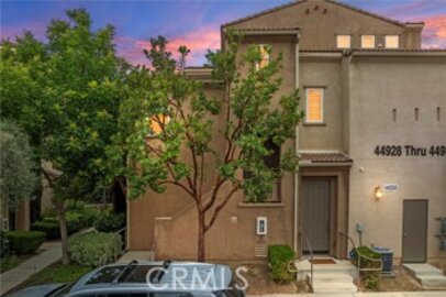 This Amazing Reflections at Temecula Lane Condominium, Located at 44932 Bellflower Lane #42, is Back on the Market