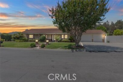This Outstanding Country Manor Estates Single Family Residence, Located at 30347 Via Canada, is Back on the Market