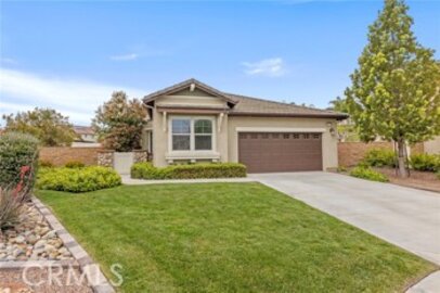 Lovely Rancho Bella Vista Single Family Residence Located at 38150 Turning Leaf was Just Sold