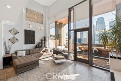 This Stunning 1100 Wilshire Condominium, Located at 1100 Wilshire Boulevard #1707, is Back on the Market