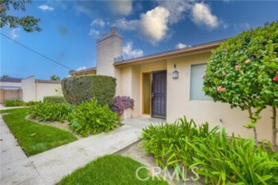 Lovely Tustin Park Villas Condominium Located at 1881 Mitchell Avenue #117 was Just Sold