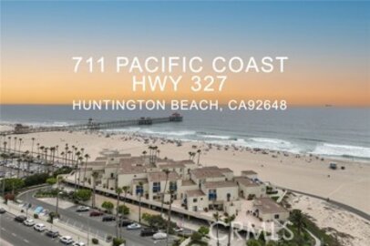 Outstanding Huntington Pacific Condominium Located at 711 Pacific Coast #327 was Just Sold