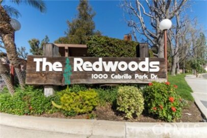 Impressive Newly Listed The Redwoods Condominium Located at 1048 Cabrillo Park Drive #D