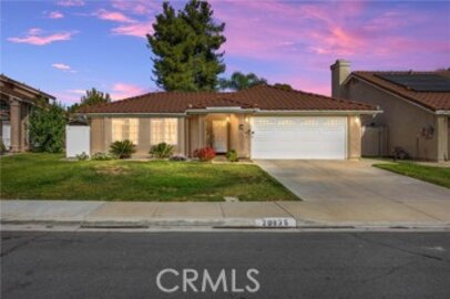 Impressive Menifee Lakes Single Family Residence Located at 29835 Camino Cristal was Just Sold