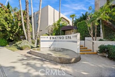 Amazing Newly Listed Encino Spa West Condominium Located at 5330 Lindley