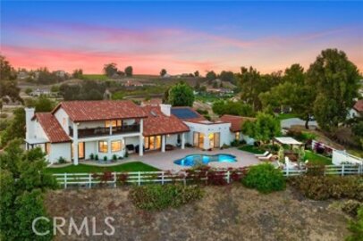 Outstanding Wine Country Single Family Residence Located at 33565 Pauba Road was Just Sold