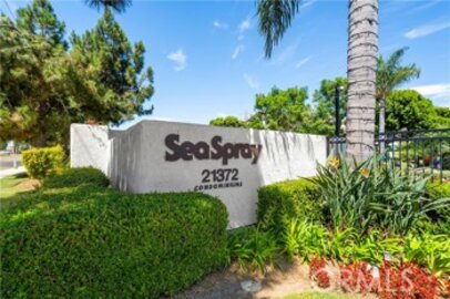 Terrific Newly Listed Seaspray Condominium Located at 21372 Brookhurst Street #421