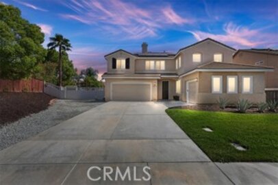 Spectacular Vintage Reserve Single Family Residence Located at 26273 Palm Tree Lane was Just Sold
