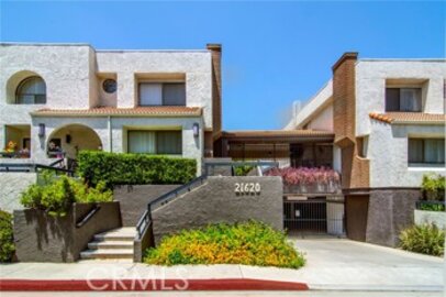 Phenomenal Woodland Oaks Townhouse Located at 21620 Burbank Boulevard #19 was Just Sold
