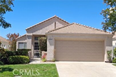 This Elegant The Colony Single Family Residence, Located at 40247 Via Acuna, is Back on the Market