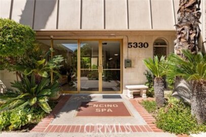 This Extraordinary Encino Spa West Condominium, Located at 5330 Lindley Avenue #305, is Back on the Market