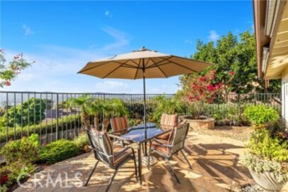 Splendid Newly Listed Mesa Vista North Condominium Located at 27369 Paseo Placentia