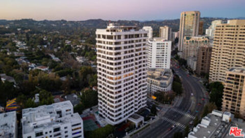 Splendid Newly Listed Wilshire House Condominium Located at 10601 Wilshire Boulevard #1203