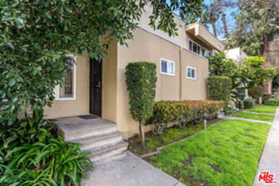 Phenomenal Studio City Villas Townhouse Located at 11138 Aqua Vista Street #4 was Just Sold