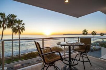 Splendid Newly Listed Coronado Shores Condominium Located at 1830 Avenida Del Mundo #406