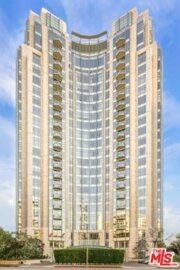 Phenomenal The Carlyle Condominium Located at 10776 Wilshire Boulevard #1001 was Just Sold