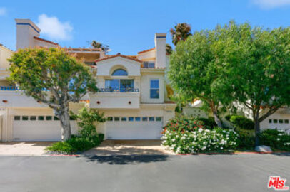 Charming Newly Listed The Pointe at Malibu Condominium Located at 6481 Zuma View Place #109