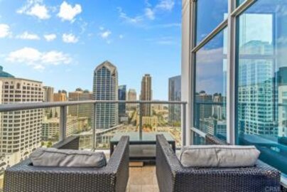 Lovely Sapphire Tower Condominium Located at 1262 Kettner Boulevard #2303 was Just Sold