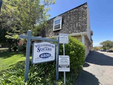 Phenomenal Newly Listed Williamsburg Square Condominium Located at 4800 Williamsburg Lane #216