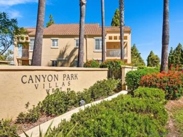 Outstanding Canyon Park Villas Condominium Located at 7370 Calle Cristobal #117 was Just Sold
