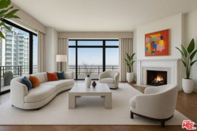 This Gorgeous Wilshire House Condominium, Located at 10601 Wilshire Boulevard #PH E, is Back on the Market