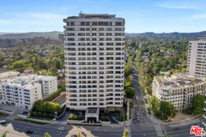 Lovely Wilshire House Condominium Located at 10601 Wilshire Boulevard #20C was Just Sold