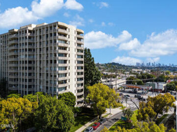 Magnificent Newly Listed Los Feliz Towers Condominium Located at 4455 Los Feliz Boulevard #805
