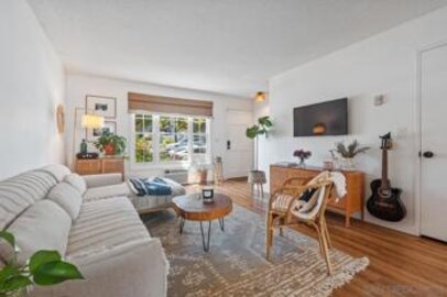 Charming La Mesa Village Condominium Located at 8150 Lemon Avenue #108 was Just Sold
