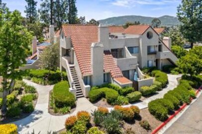 Magnificent Bernardo Pines Condominium Located at 17935 Caminito Pinero #273 was Just Sold