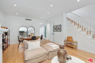 Gorgeous San Vicente Ocean Townhomes Condominium Located at 202 San Vicente Boulevard #11 was Just Sold