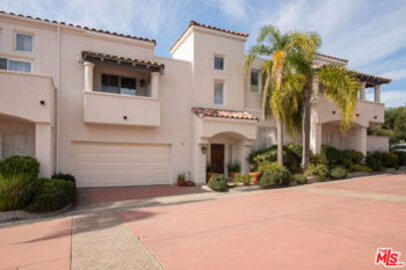 Spectacular Portico at Malibu Townhouse Located at 6435 Zumirez Drive #21 was Just Sold