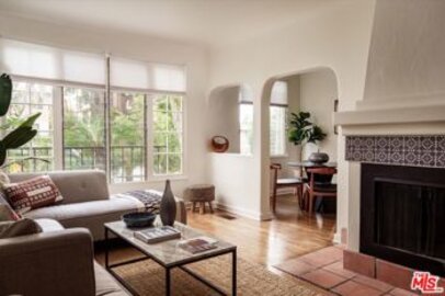 Impressive Newly Listed Hayworth Gardens Condominium Located at 1345 N Hayworth Avenue #110