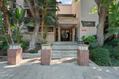 Outstanding Newly Listed Warner West Condominium Located at 22100 Burbank Boulevard #348e