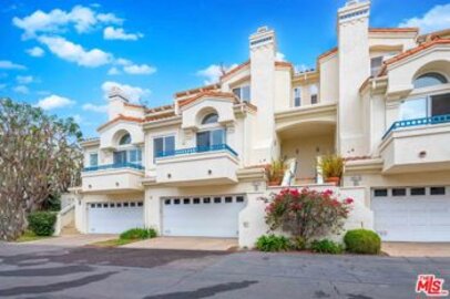 Amazing Newly Listed The Pointe at Malibu Condominium Located at 6473 Zuma View Place #135