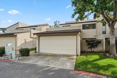 Phenomenal Newly Listed La Jolla Shores Heights Townhouse Located at 8725 Caminito Abrazo