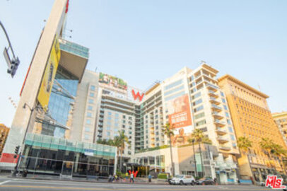 Splendid Newly Listed W Hollywood Residences Condominium Located at 6250 Hollywood Boulevard #7C