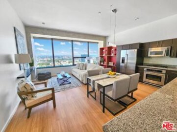 This Terrific 1100 Wilshire Condominium, Located at 1100 Wilshire Boulevard #2405, is Back on the Market