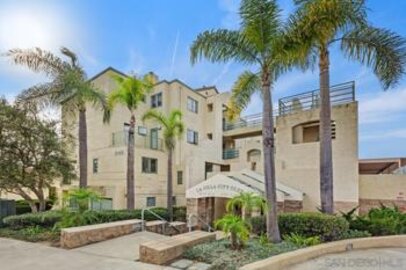 Lovely La Jolla City Club Condominium Located at 8148 Avenida Navidad #11 was Just Sold