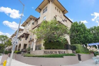 Elegant Mission Walk Townhouse Located at 8301 Rio San Diego Drive #7 was Just Sold