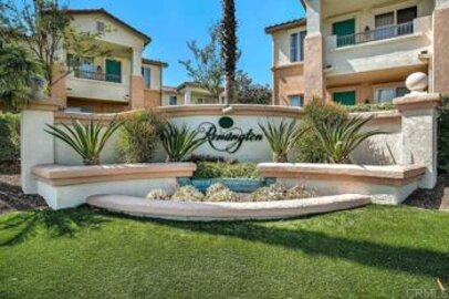 Marvelous Remington Condominium Located at 11412 Via Rancho San Diego #43 was Just Sold