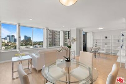 Splendid The Wilshire Regent Condominium Located at 10501 Wilshire Boulevard #807 was Just Sold