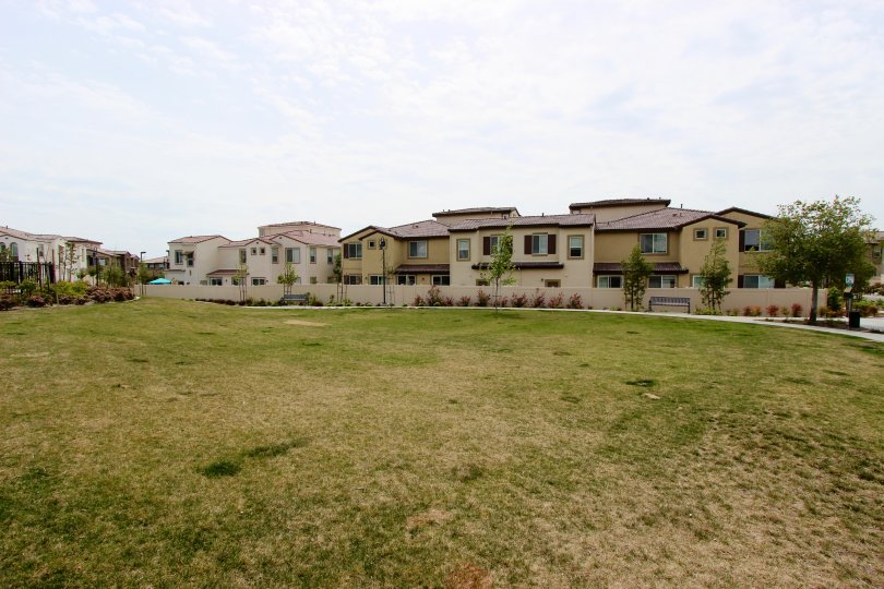 A grassy field within the Temecula neighborhood of Aldea