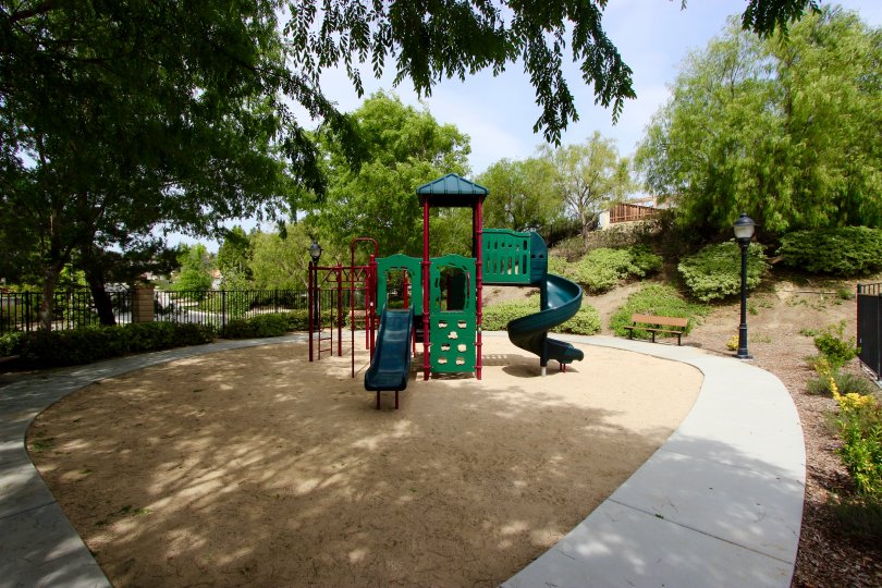 Bring your children to the playground at Laurel Creek