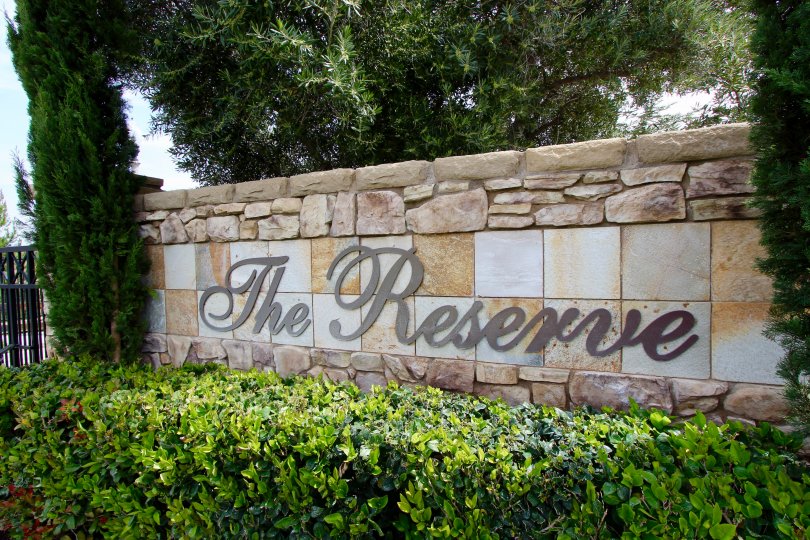 The Reserve at Crowne Hill Community Marquee in Temecula Ca